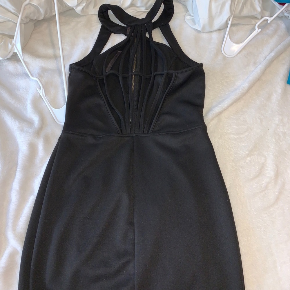body con cut out dress